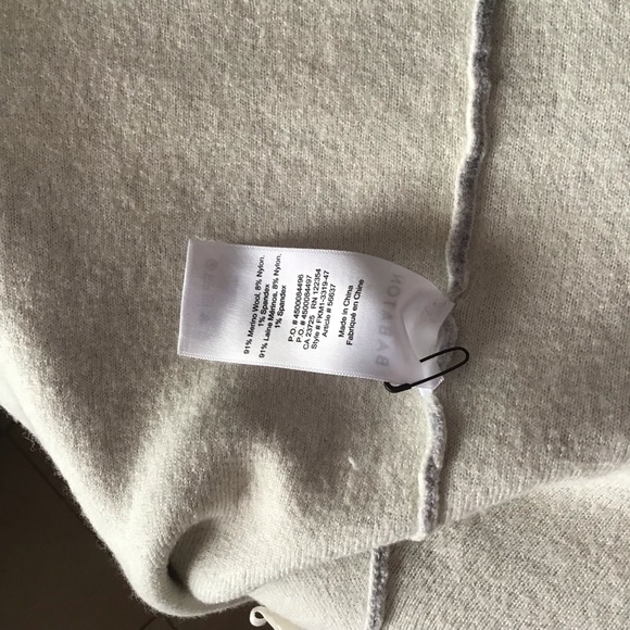 Aritzia Babaton Beekman Soft Grey/White Open Cardigan - Picture 6 of 6